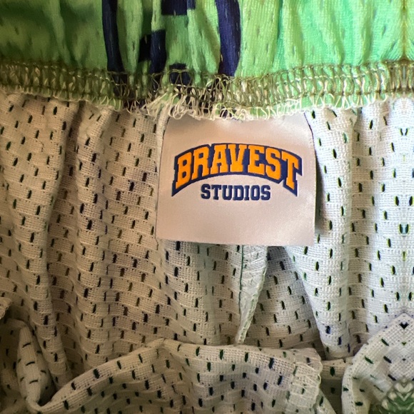 Medium Bravest Mega G Spring Green Shorts (US Exclusive) - Picture 5 of 6